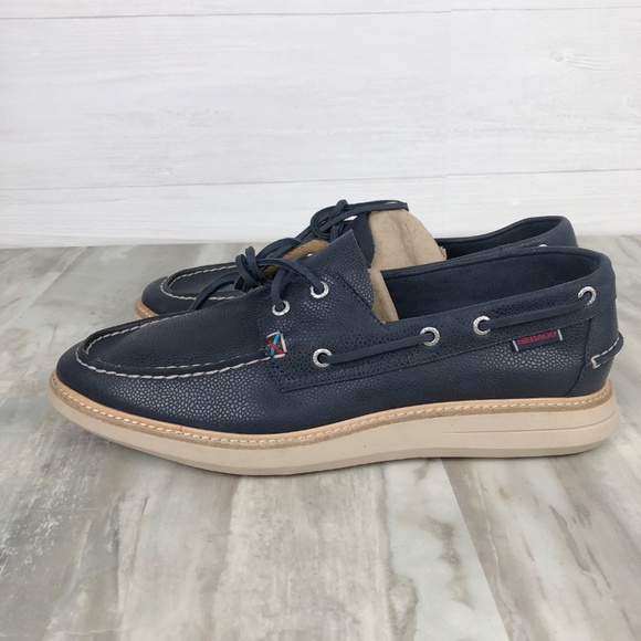 Sebago Smyth Two Eye Oxford Leather Boat Shoes - Picture 4 of 7